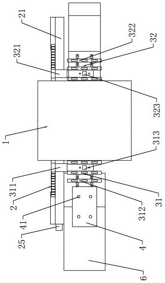 Full-automatic oil press production line capable of automatic material feeding and discharging