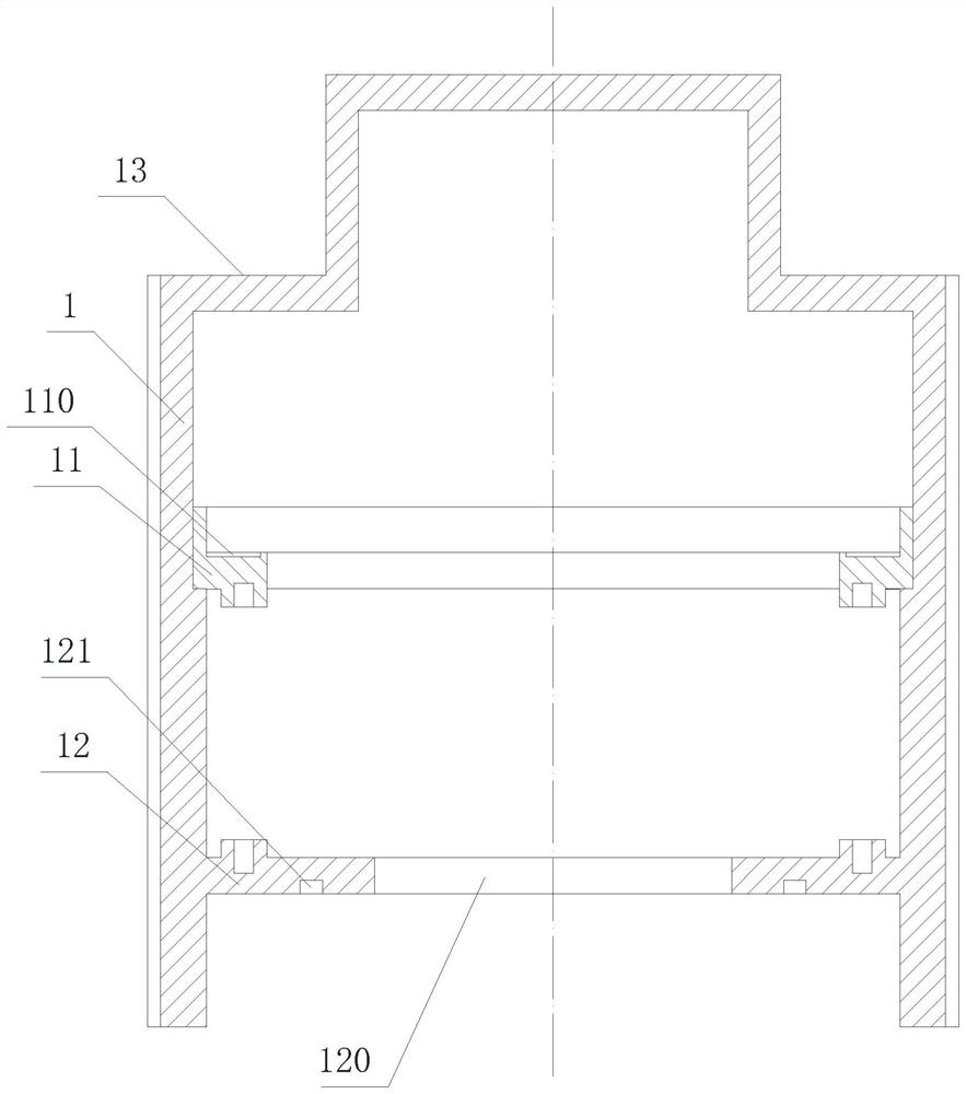 An intelligent seal installation structure that can realize fast fixing