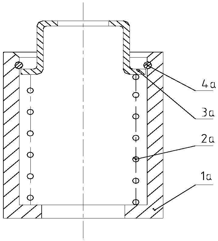 Pressing and riveting positioning tool for head-free rivets and application method
