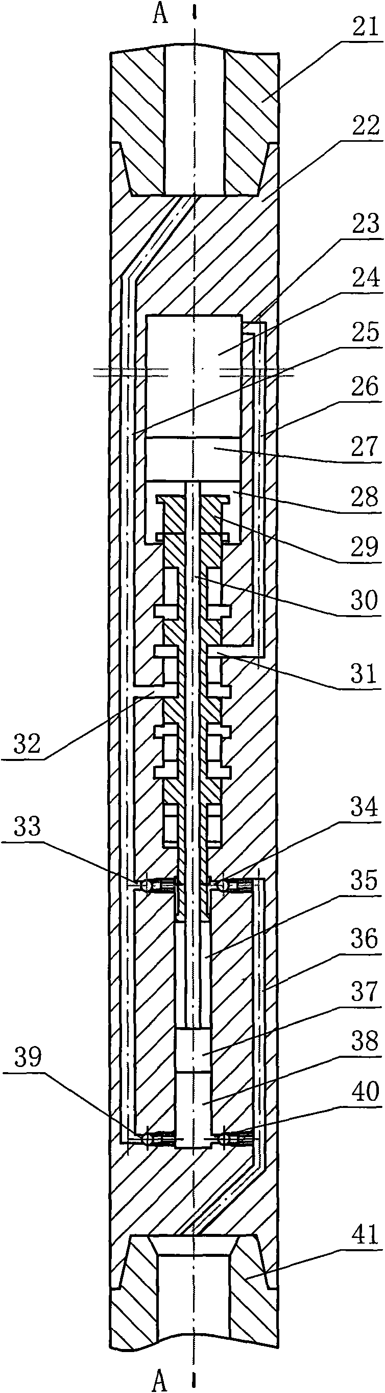 Process of reinforcing underground supercharged expansion pipe