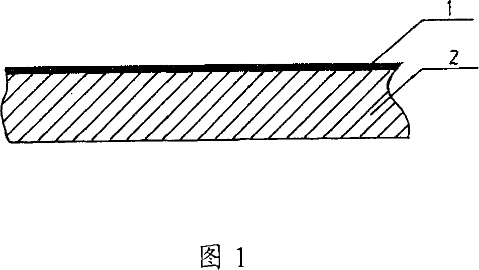 Self-lubricating sliding bearing material and its preparation method