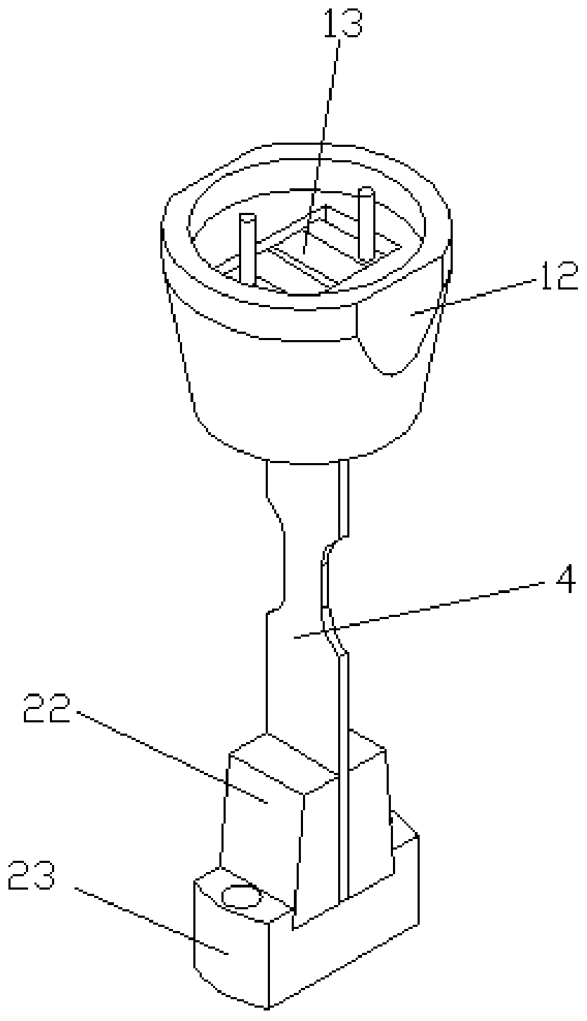 Damping device for material dynamic mechanical test system