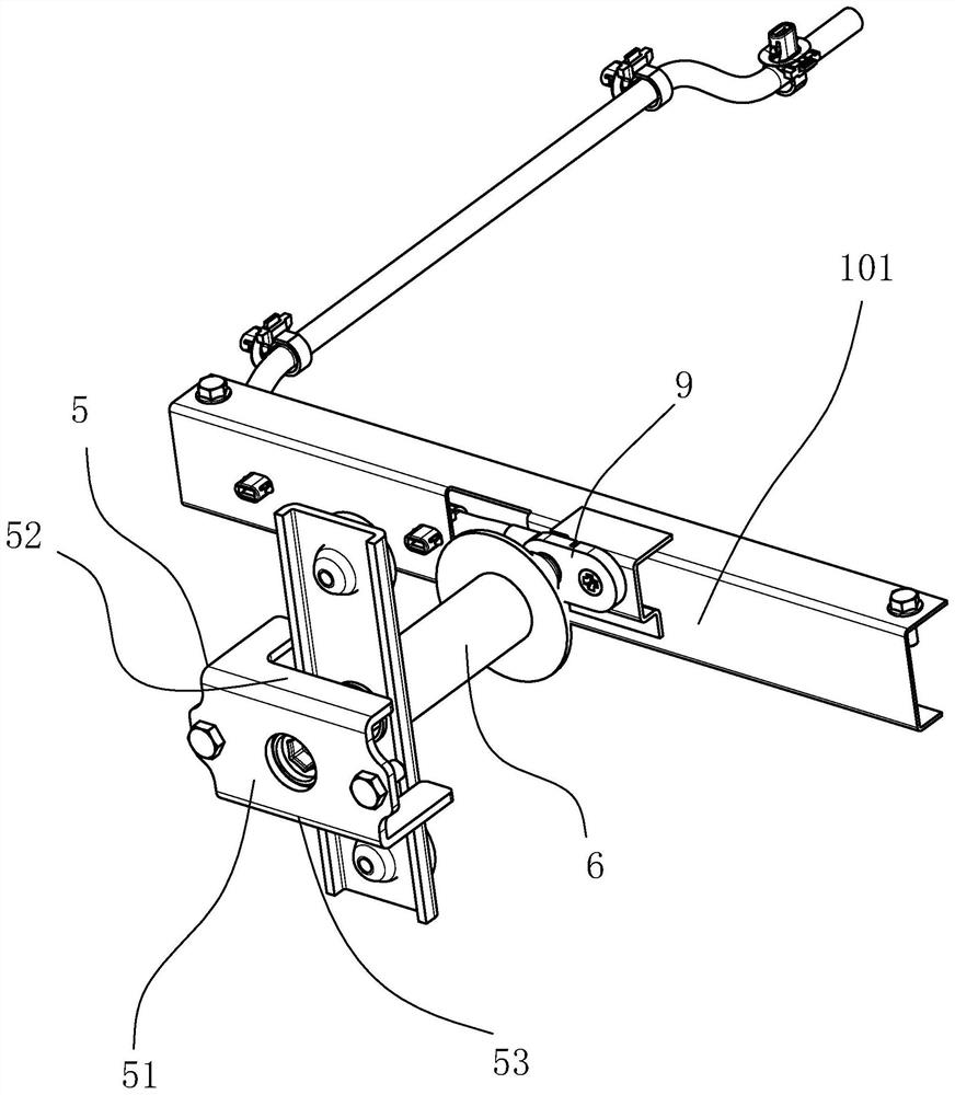 Battery locking mechanism for battery replacement of automobile