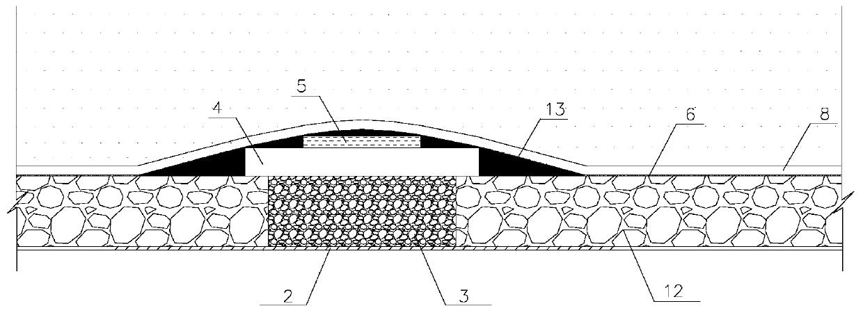 Closed structure applied to building construction process and construction process thereof