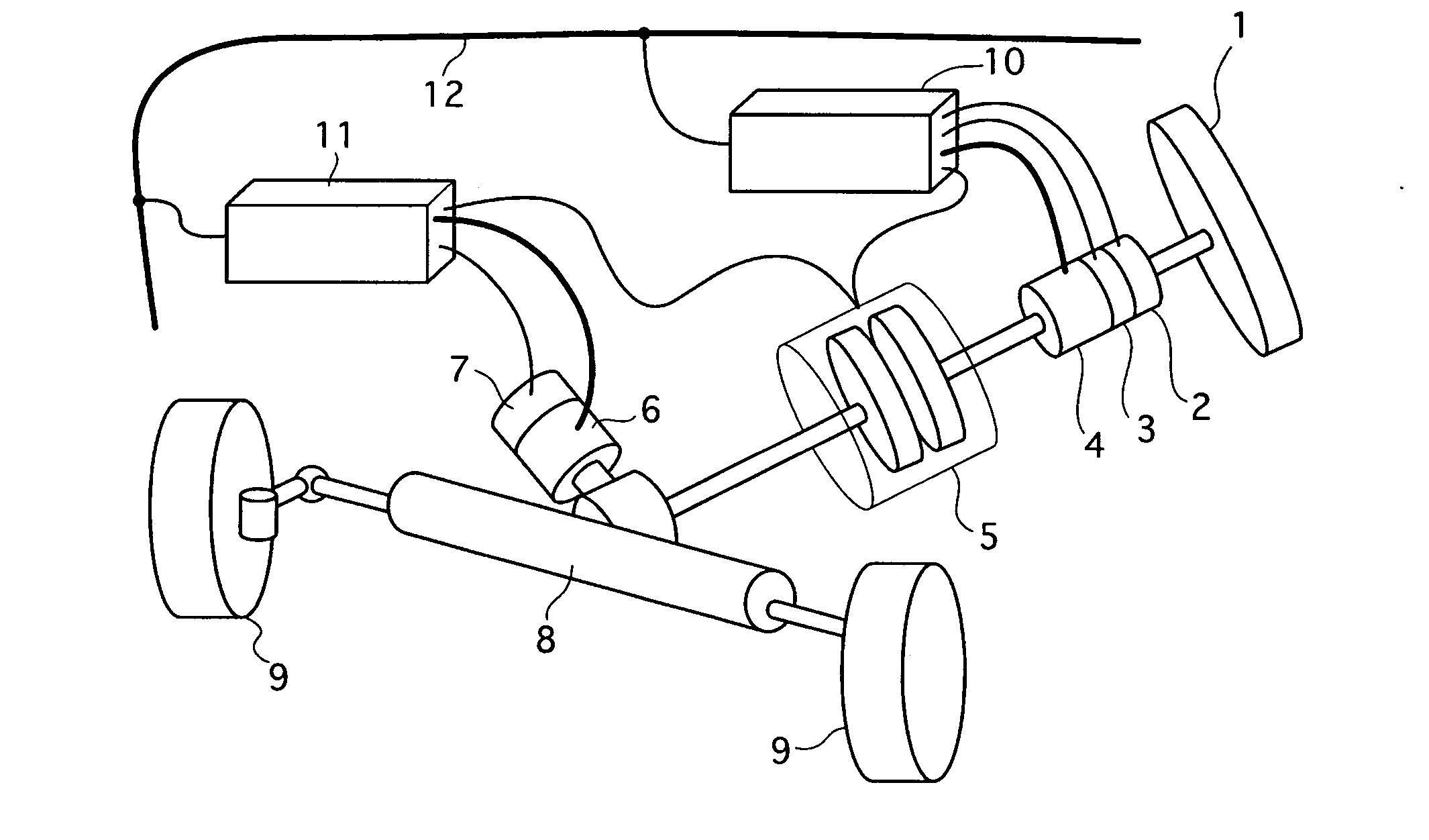 Vehicle steering control apparatus and method