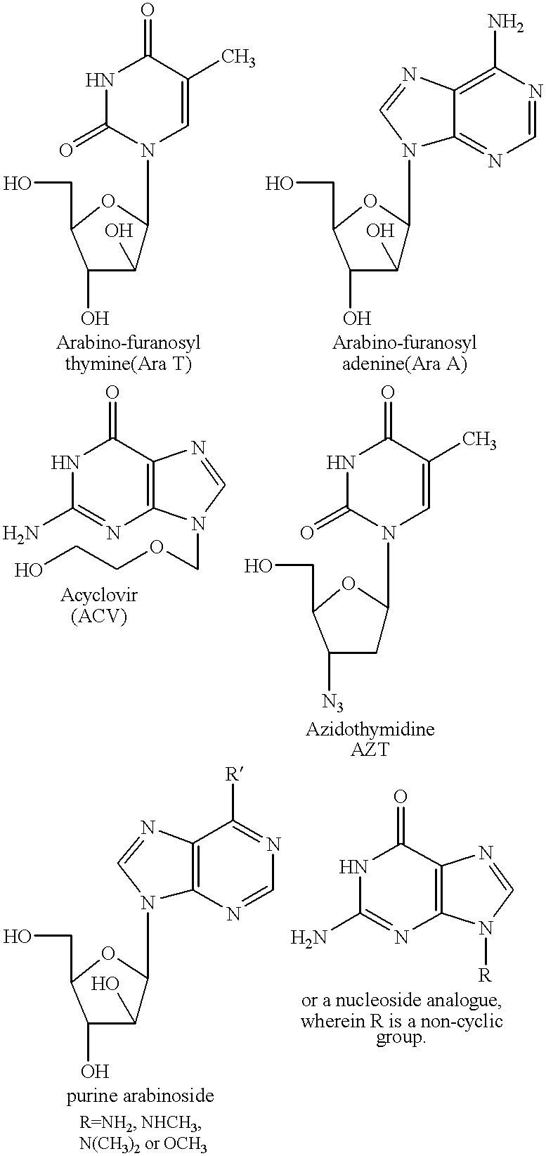 Fatty acid esters of nucleoside analogs