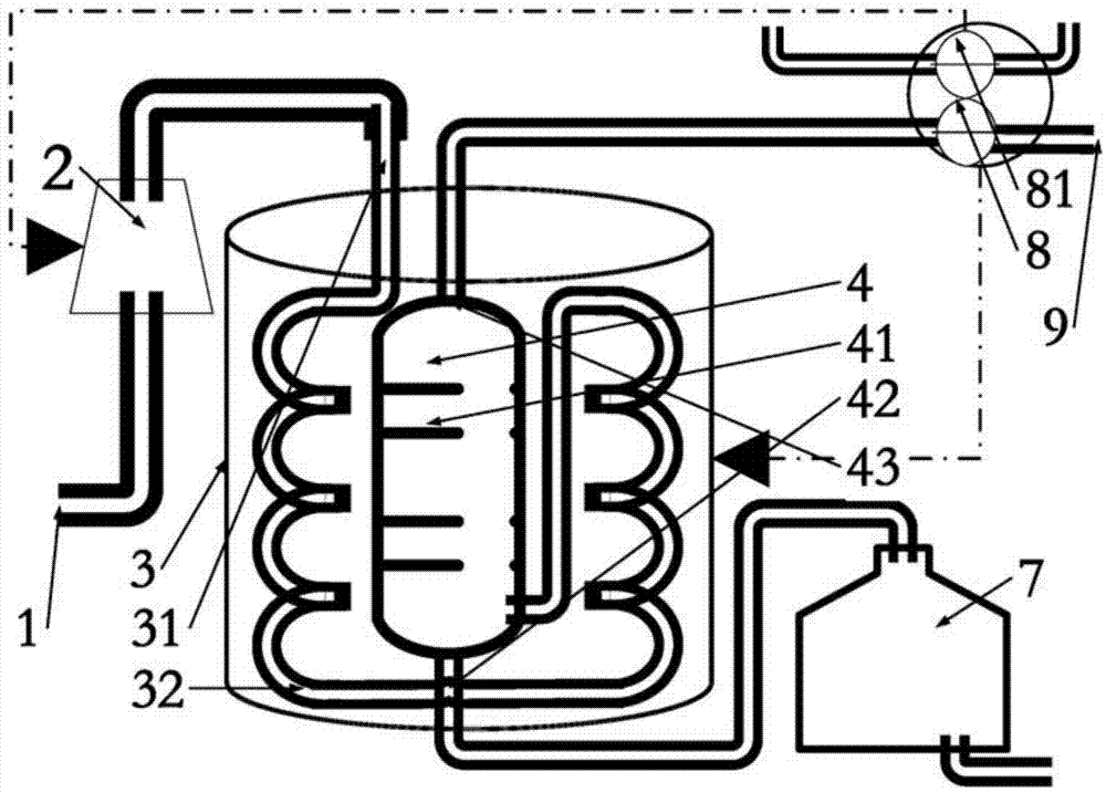 Method and device for purifying air pollution