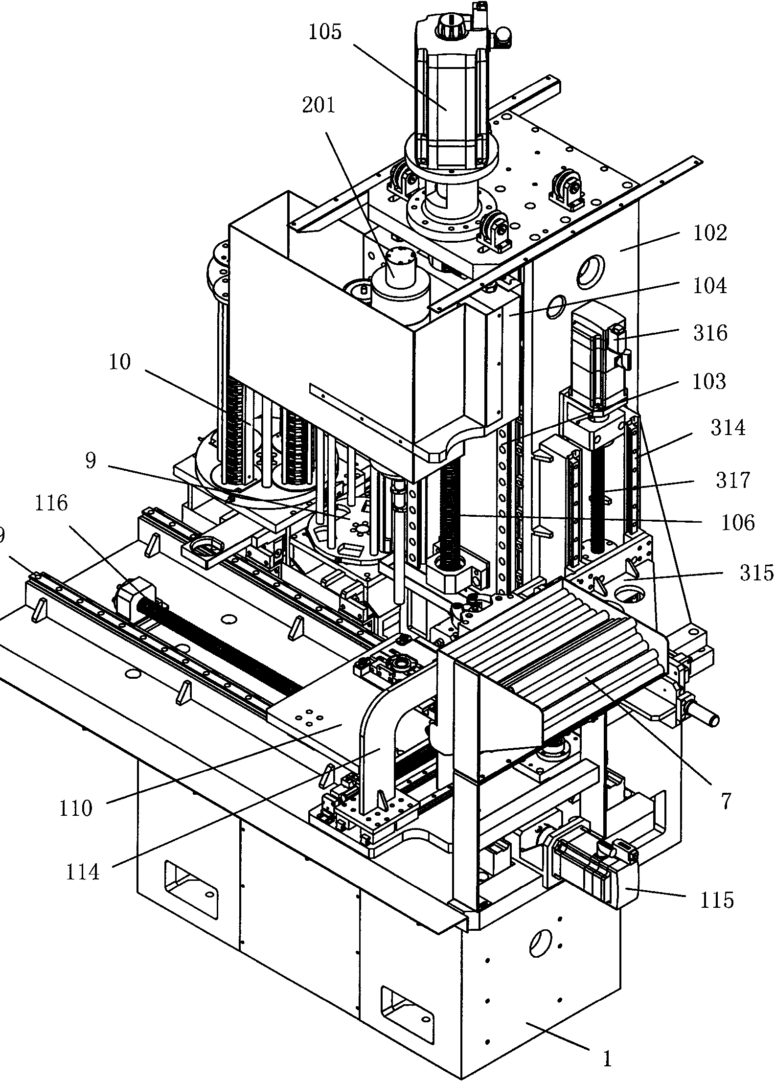Automatic camshaft assembling machine