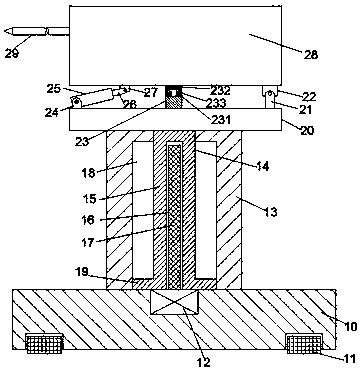 Modern hardware and building material bonding device