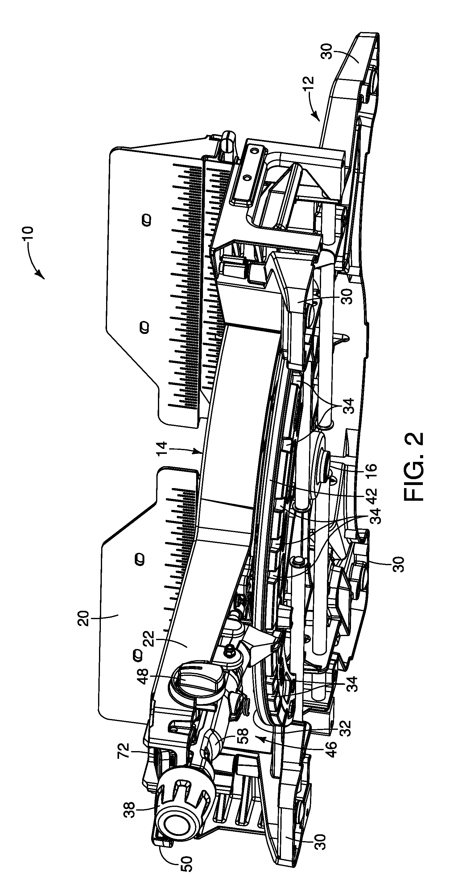 Miter detent override mechanism