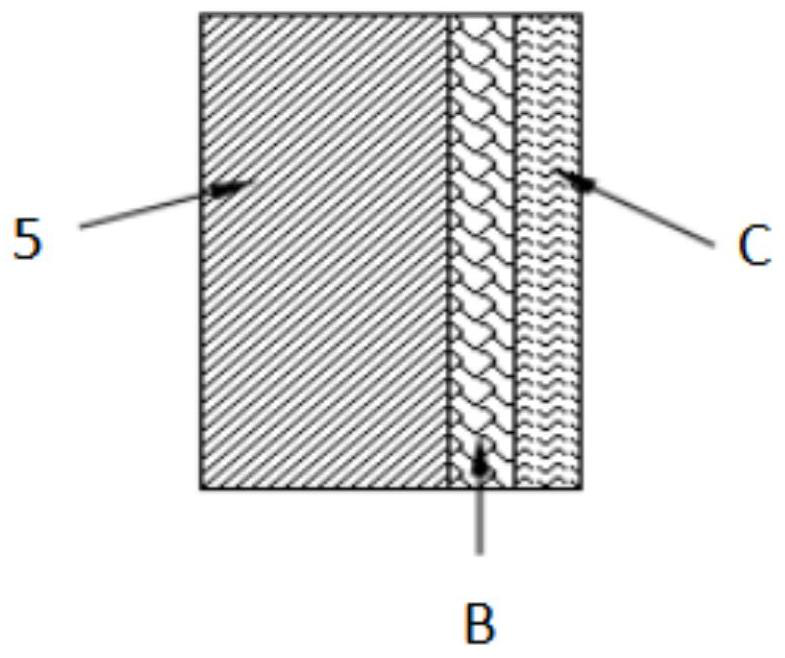 Medium-free aerial imaging high polymer material and optical lattice device forming process