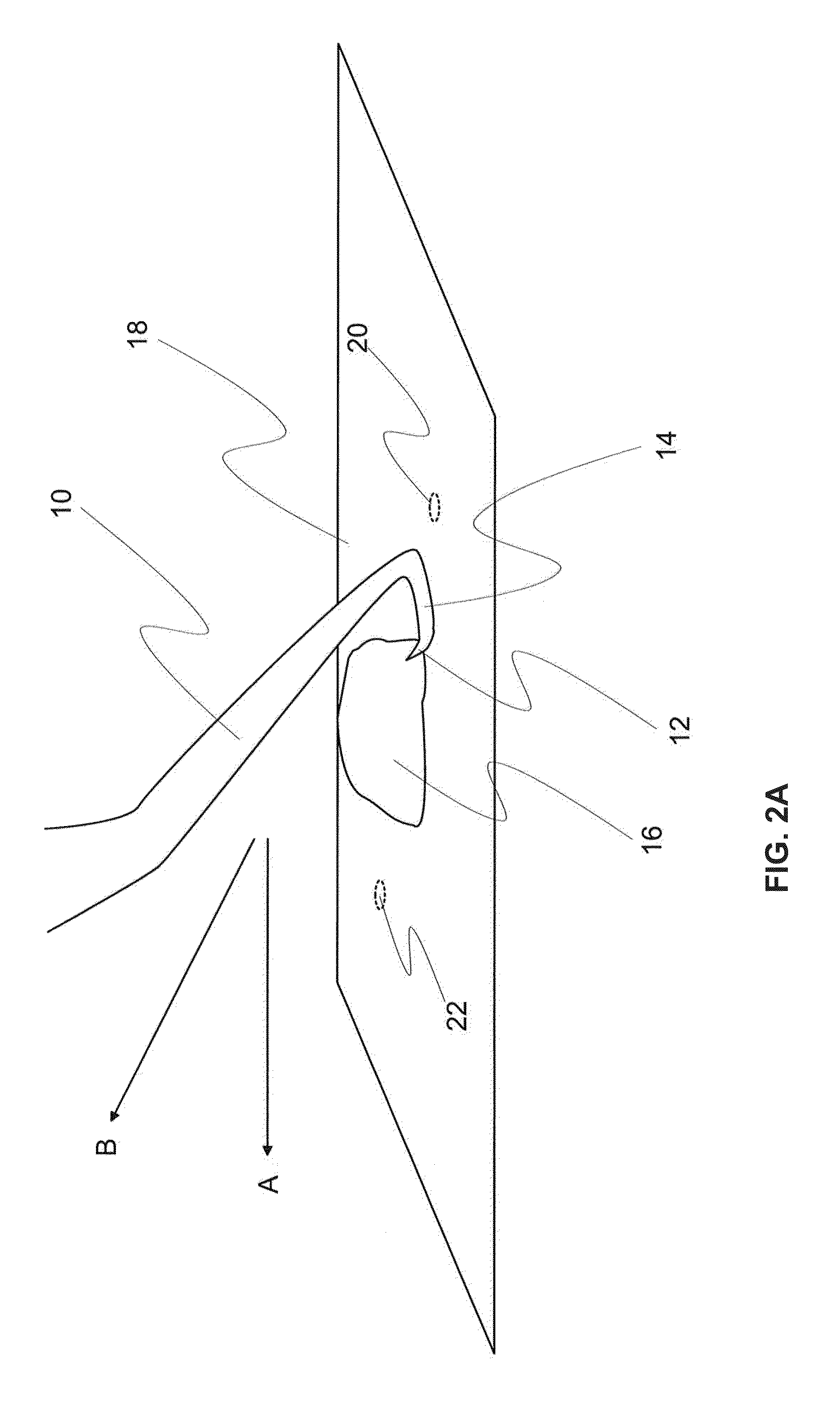 Method and device for measuring adhesion forces