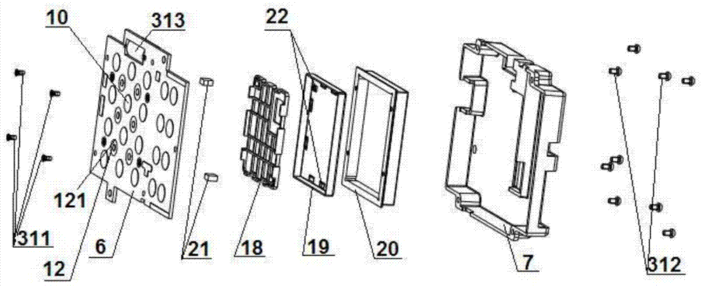 ATM keyboard with good safety