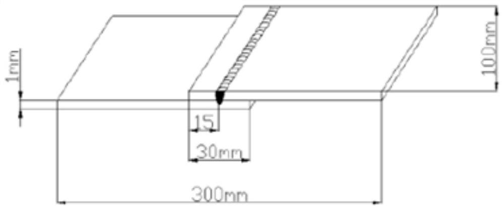 A laser self-fluxing welding process of aluminum alloy without protective gas