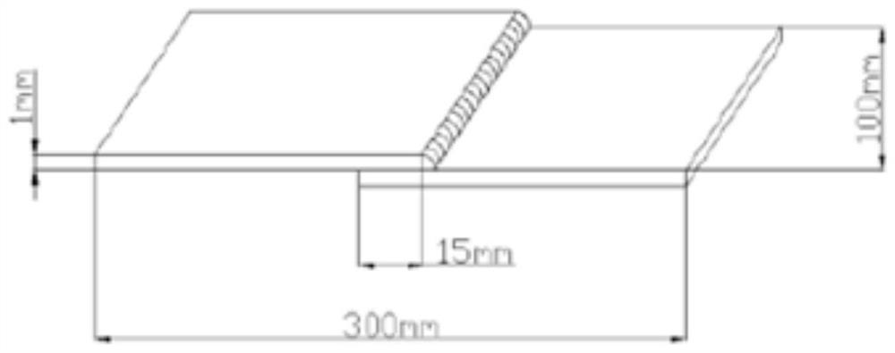 A laser self-fluxing welding process of aluminum alloy without protective gas