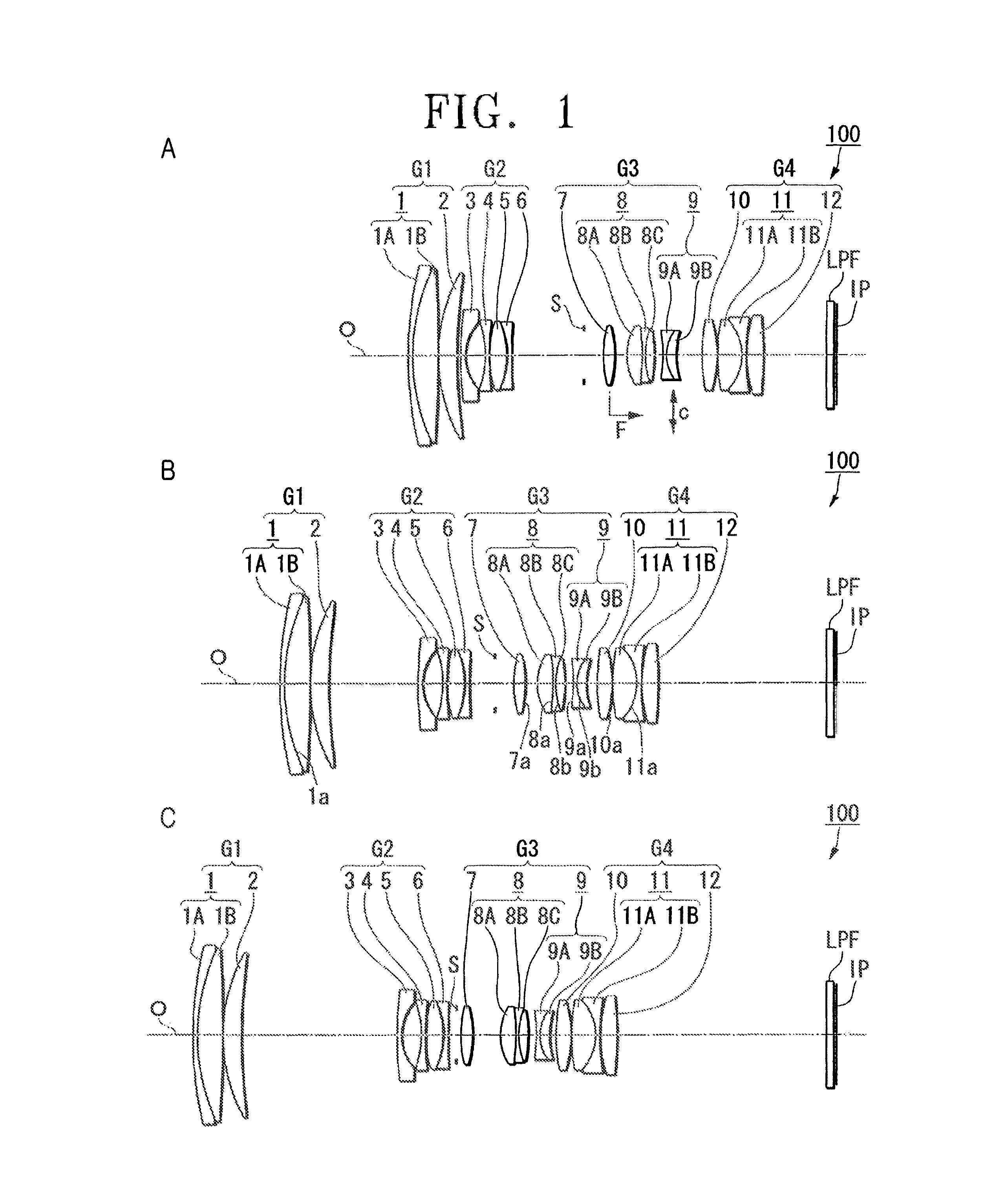 Vibration proof zoom lens and photographing apparatus having the same