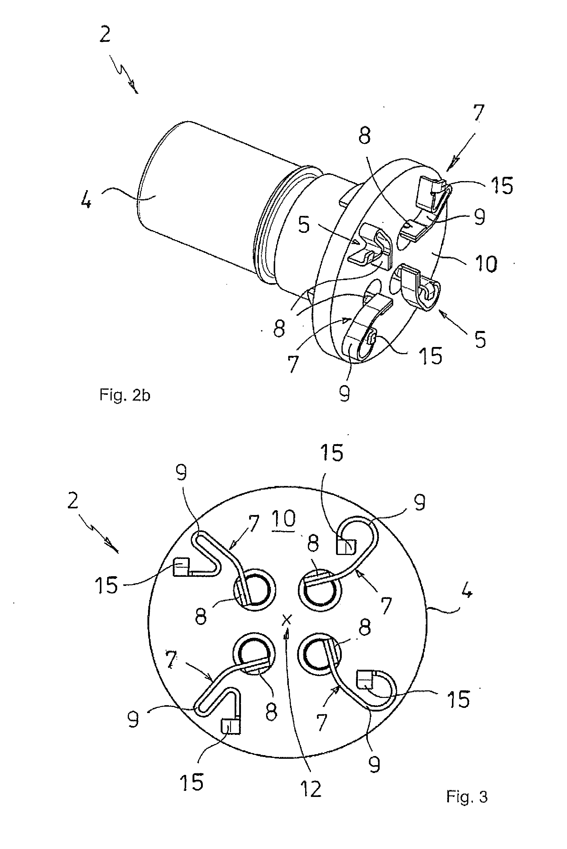 Electrical plug connector with tolerance compensation