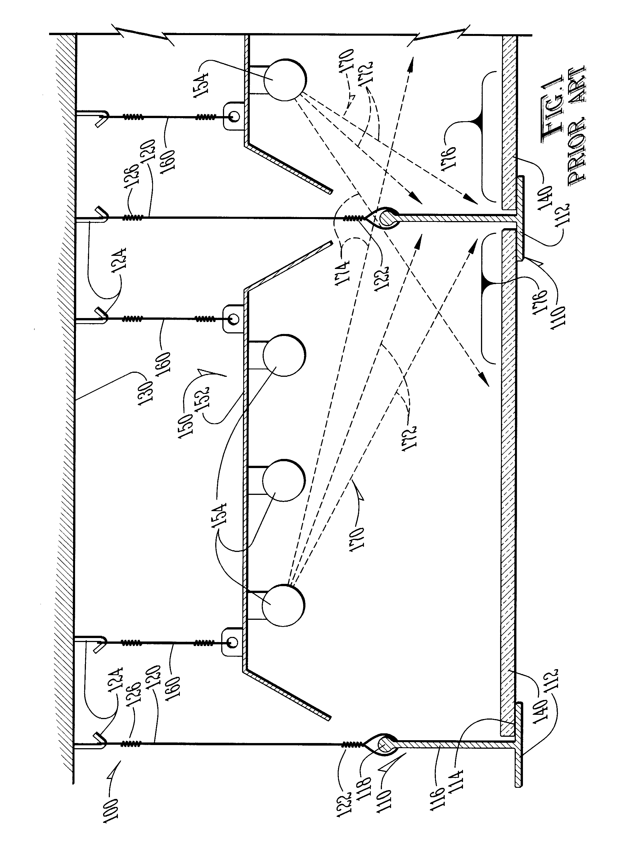 Method and system for creating an illusion of a skylight