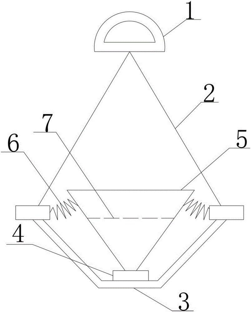 Electronic scale for weighing traditional Chinese medicine