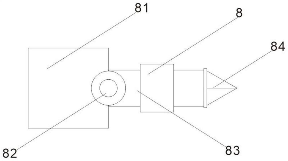 Cloth cutting device for garment processing