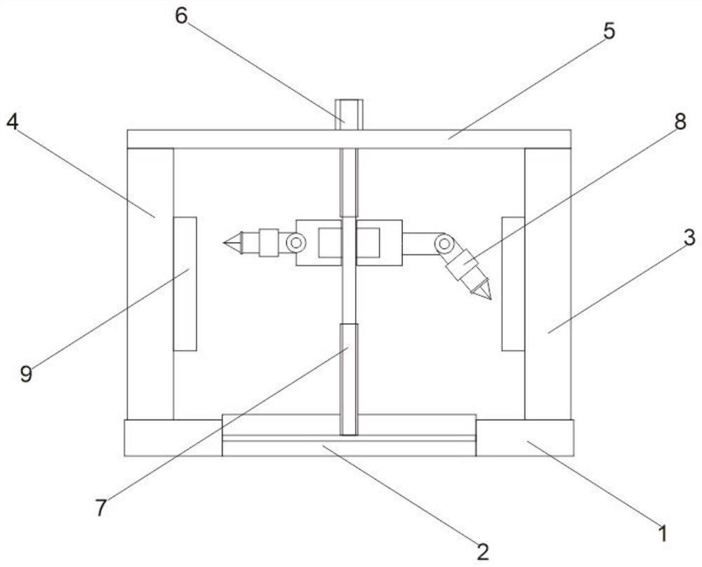 Cloth cutting device for garment processing