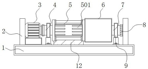 Breakage-proof bending device for machining electronic parts for communication