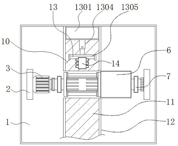 Breakage-proof bending device for machining electronic parts for communication