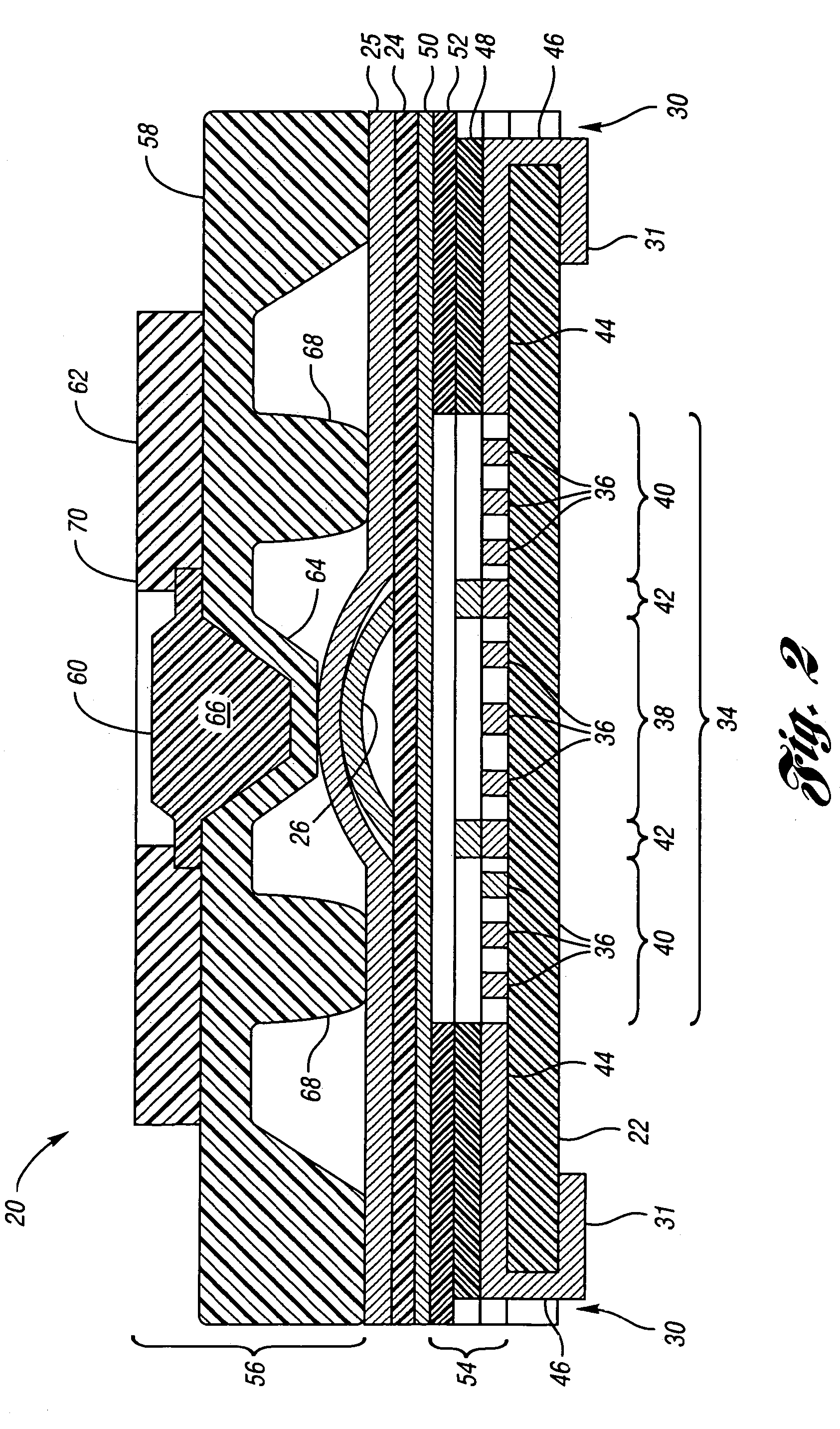 Force sensing pointing device with click function