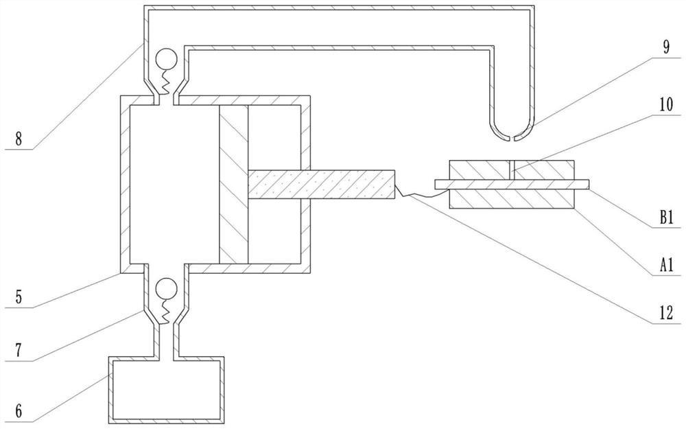 All-revolute-pair plane-symmetry two-movement and two-rotation parallel mechanism