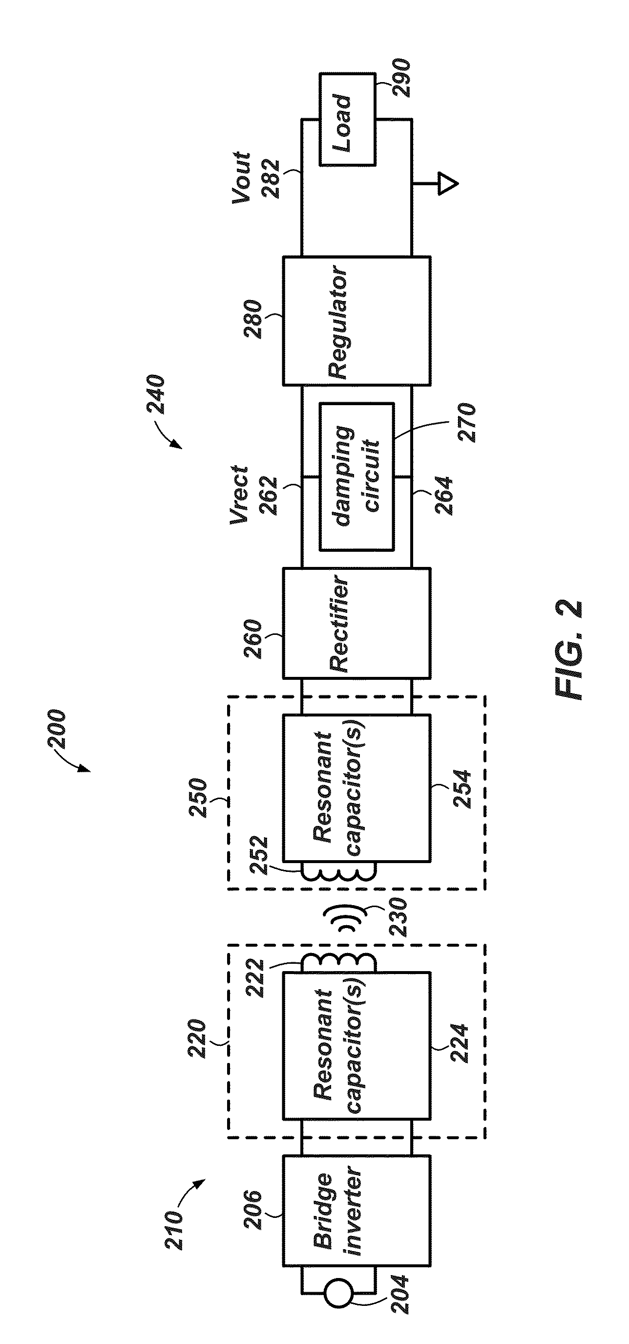 Suppression of audible harmonics in wireless power receivers