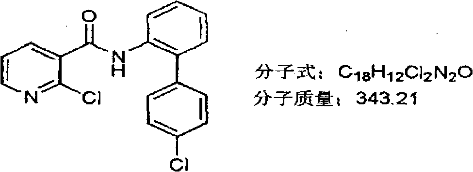 Bactericidal composition containing boscalid and fosetyl-aluminium