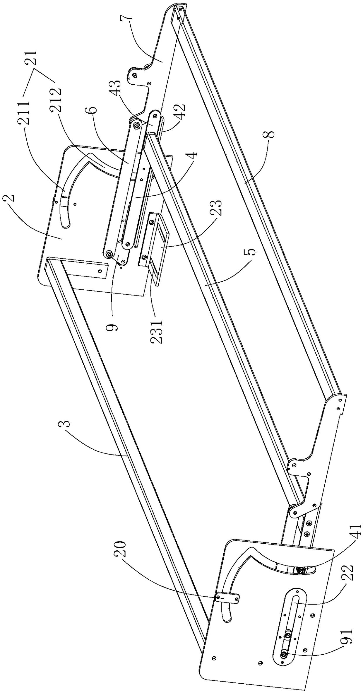 Cloth pressing frame and using method thereof