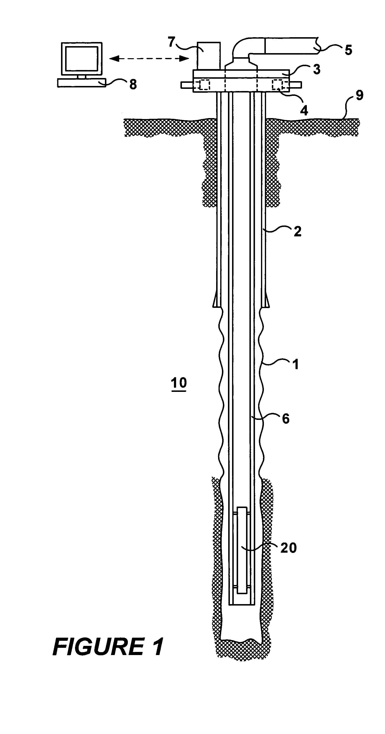 Through tubing real time downhole wireless gauge