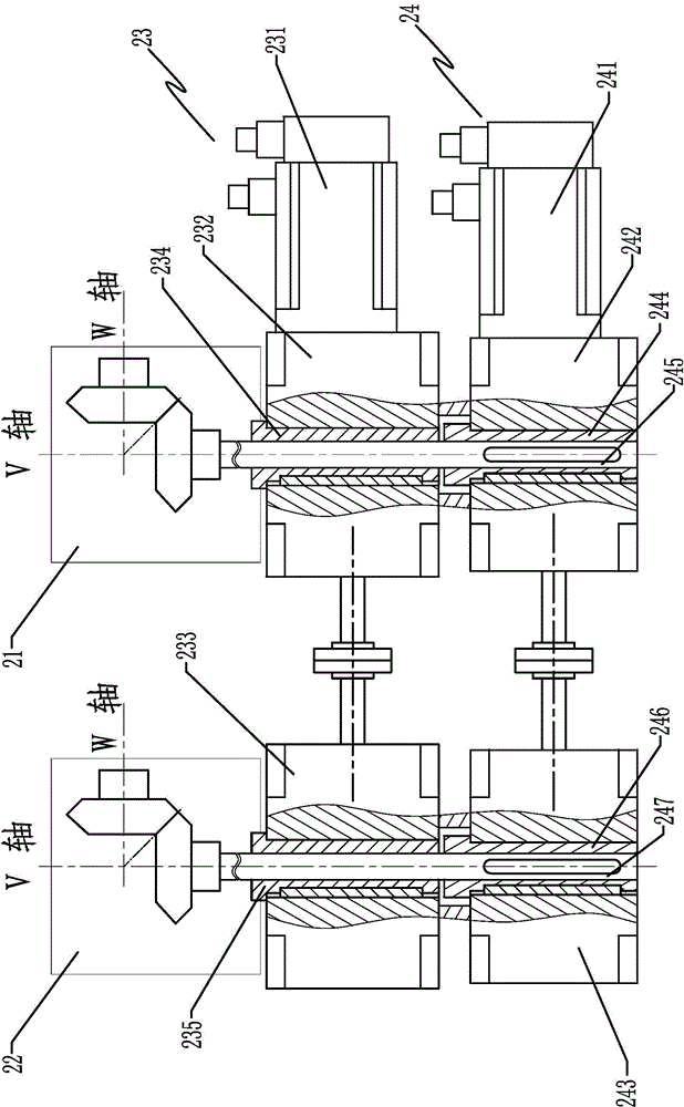 Novel six-station disc-type numerical control cloth wheel buffing machine
