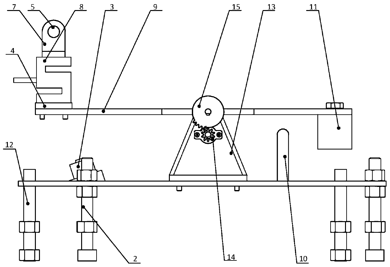 A lever counterweight type gravity compensation device