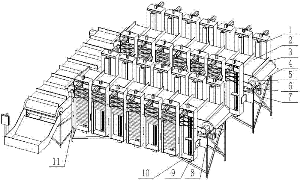 Self-service hospital medicine taking device