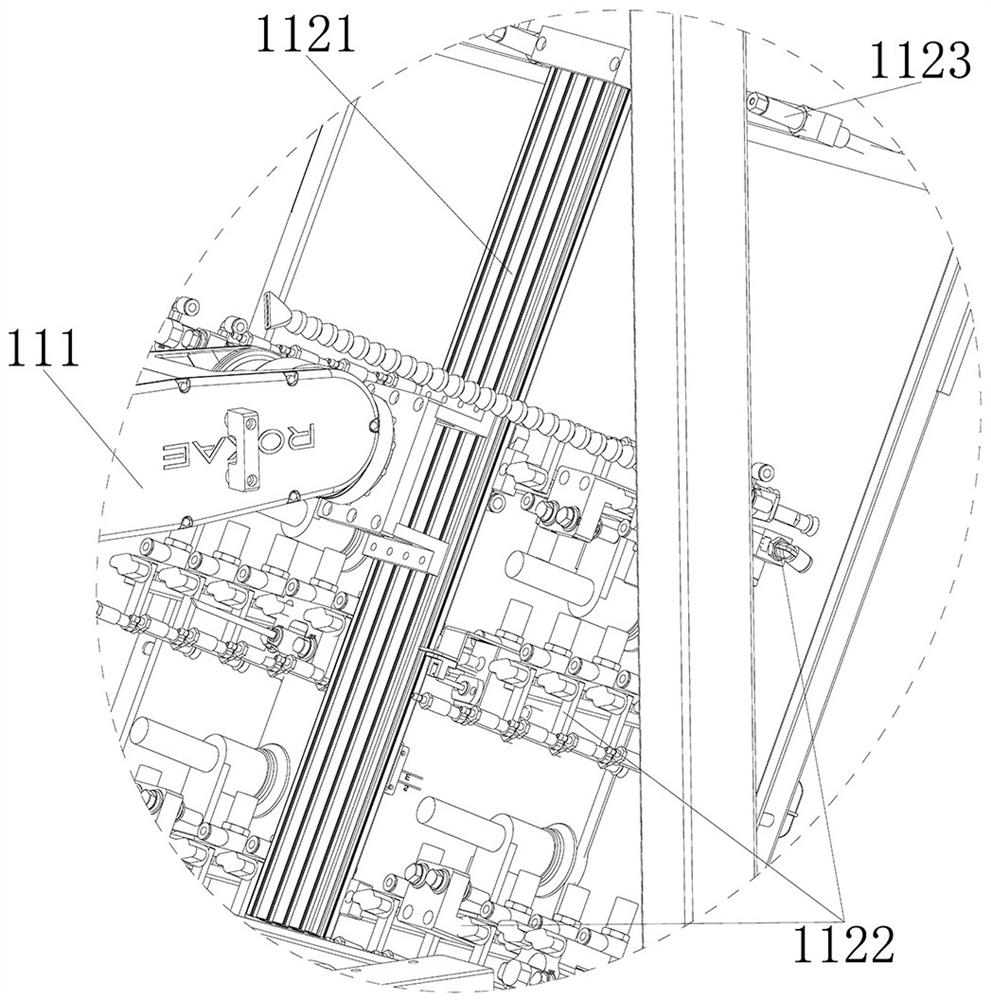 Efficient plate collecting and gummed paper releasing device