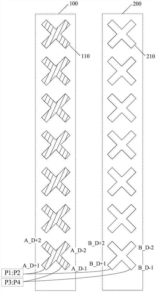 A dual-polarized base station antenna array