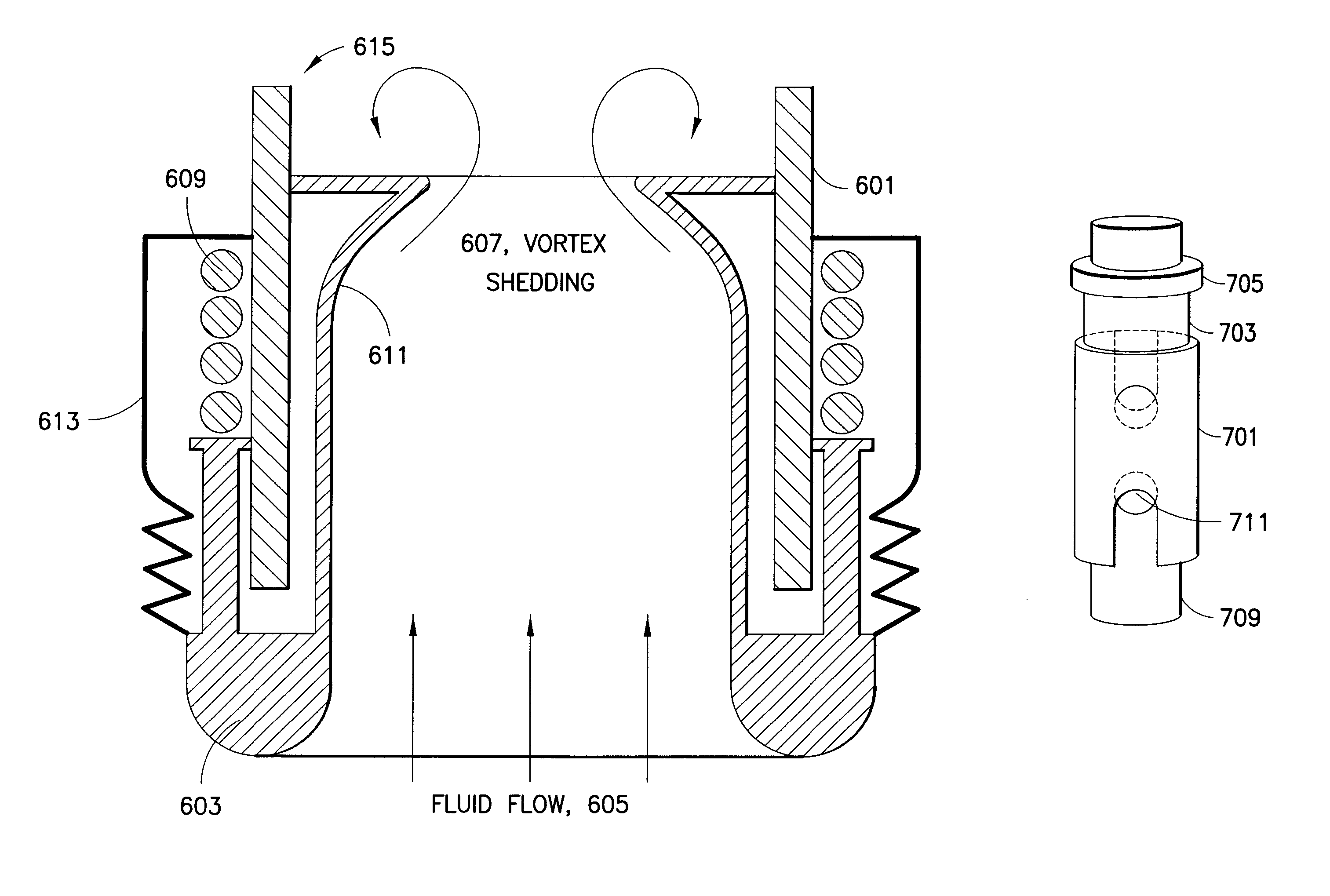 Enhancing the effectiveness of energy harvesting from flowing fluid