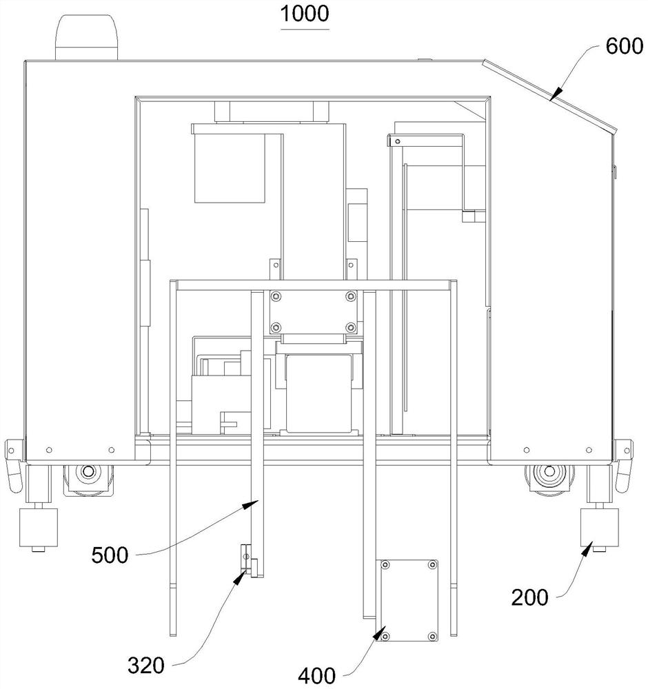 Novel rail web ink-jet printer