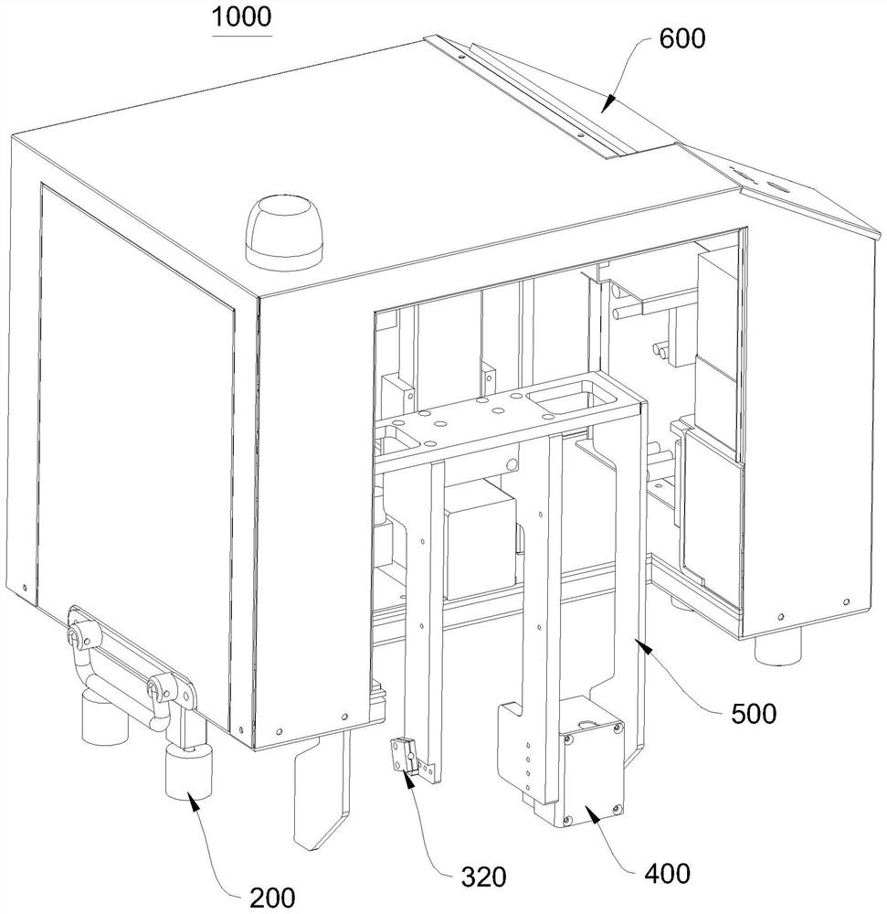 Novel rail web ink-jet printer