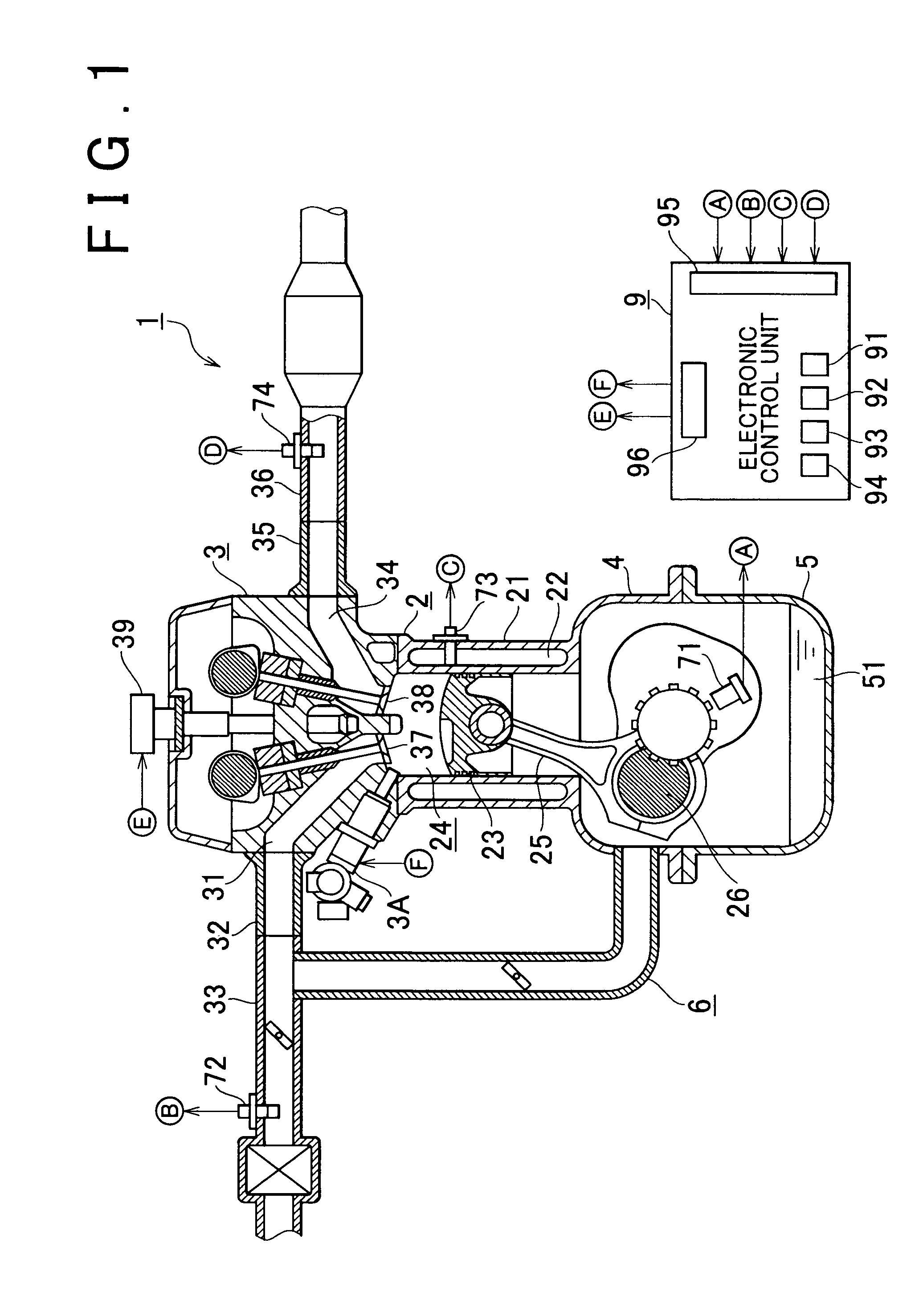 Fuel injection control apparatus for direct injection type internal combustion engine