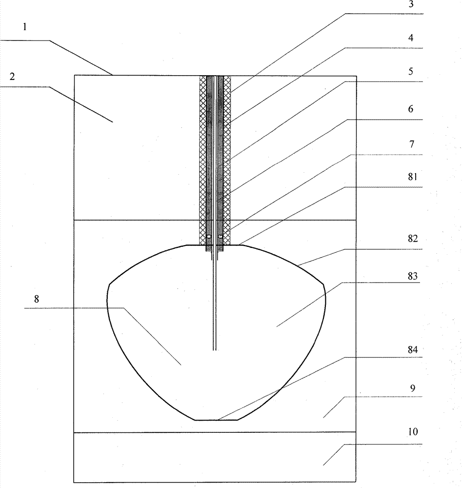 Inverted-pear-shaped underground salt cavern gas storage field and establishing method thereof