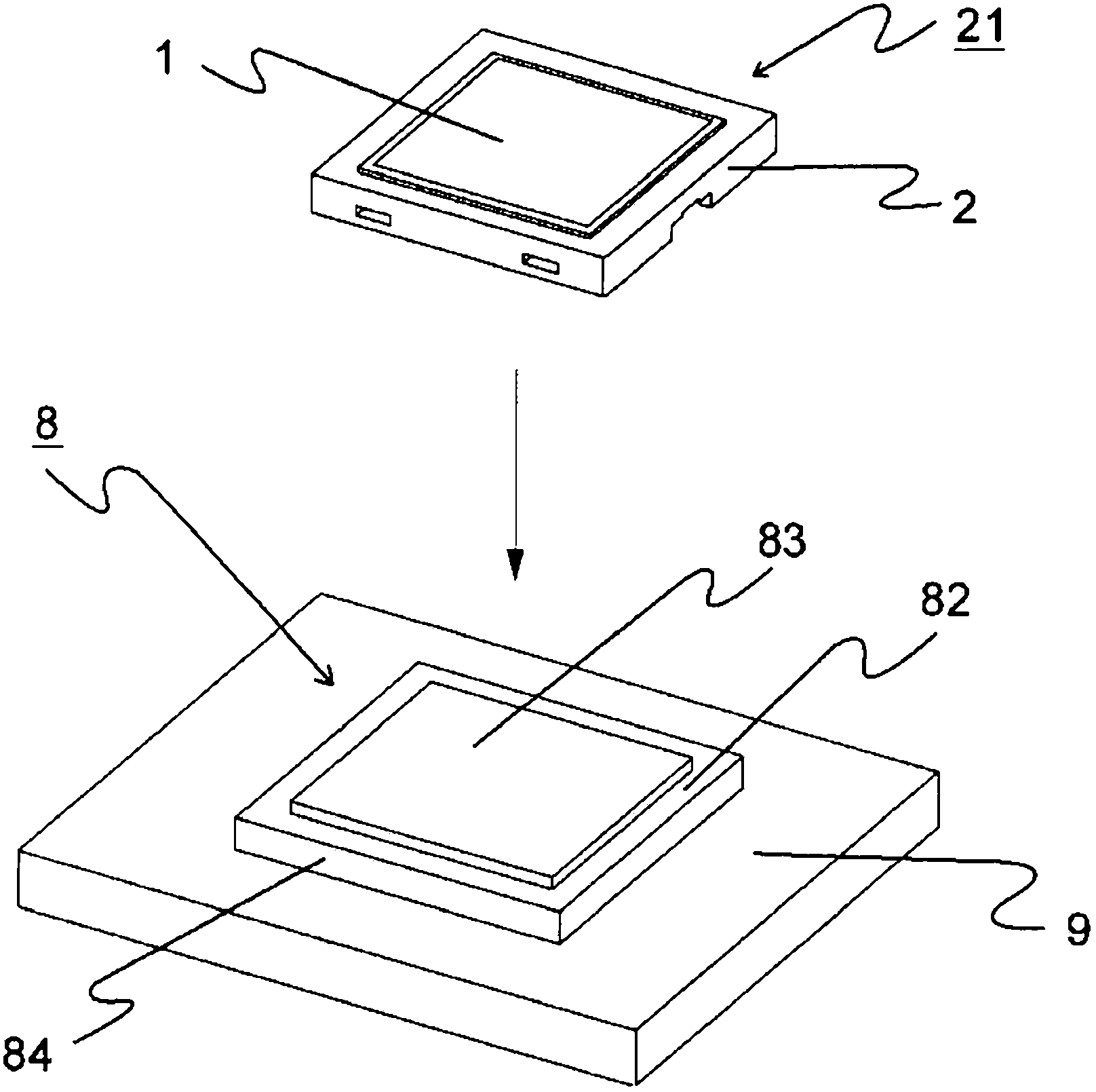 Porous stamp assembly, and manufacturing method and apparatus of the same