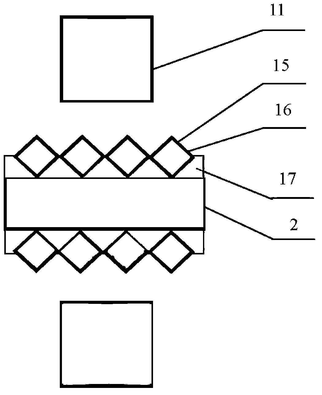 Method for producing resin diamond wire