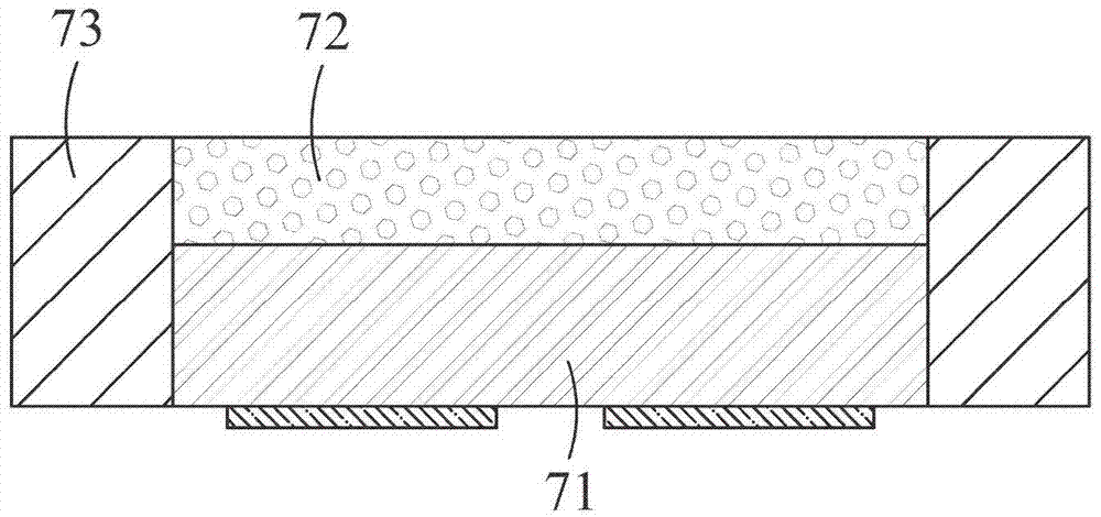 Light-emitting device with beam shaping structure and manufacturing method of light-emitting device