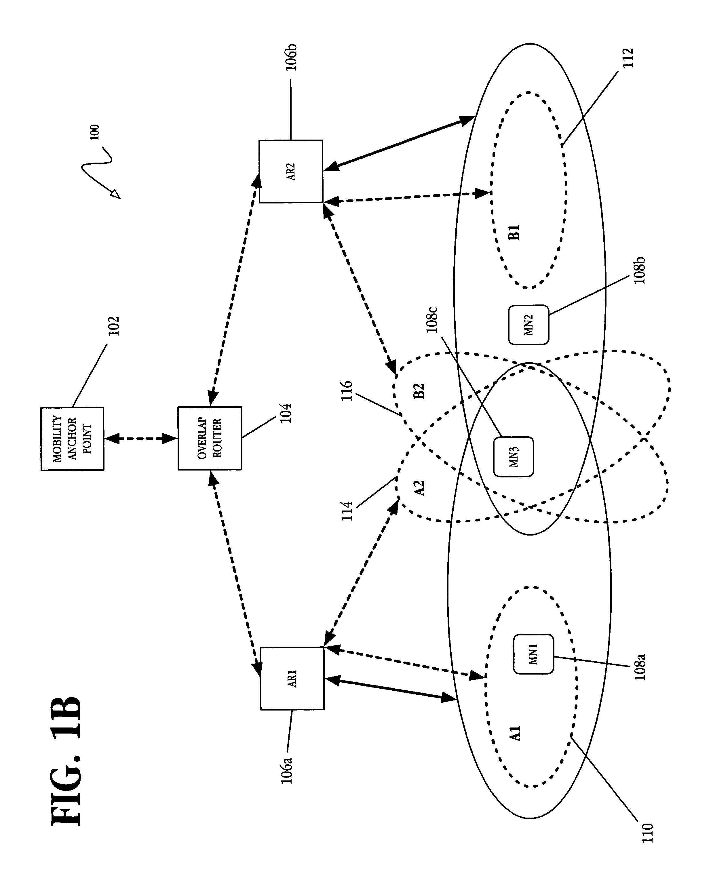 Systems and methods for increased mobility among mobile nodes in a wireless network