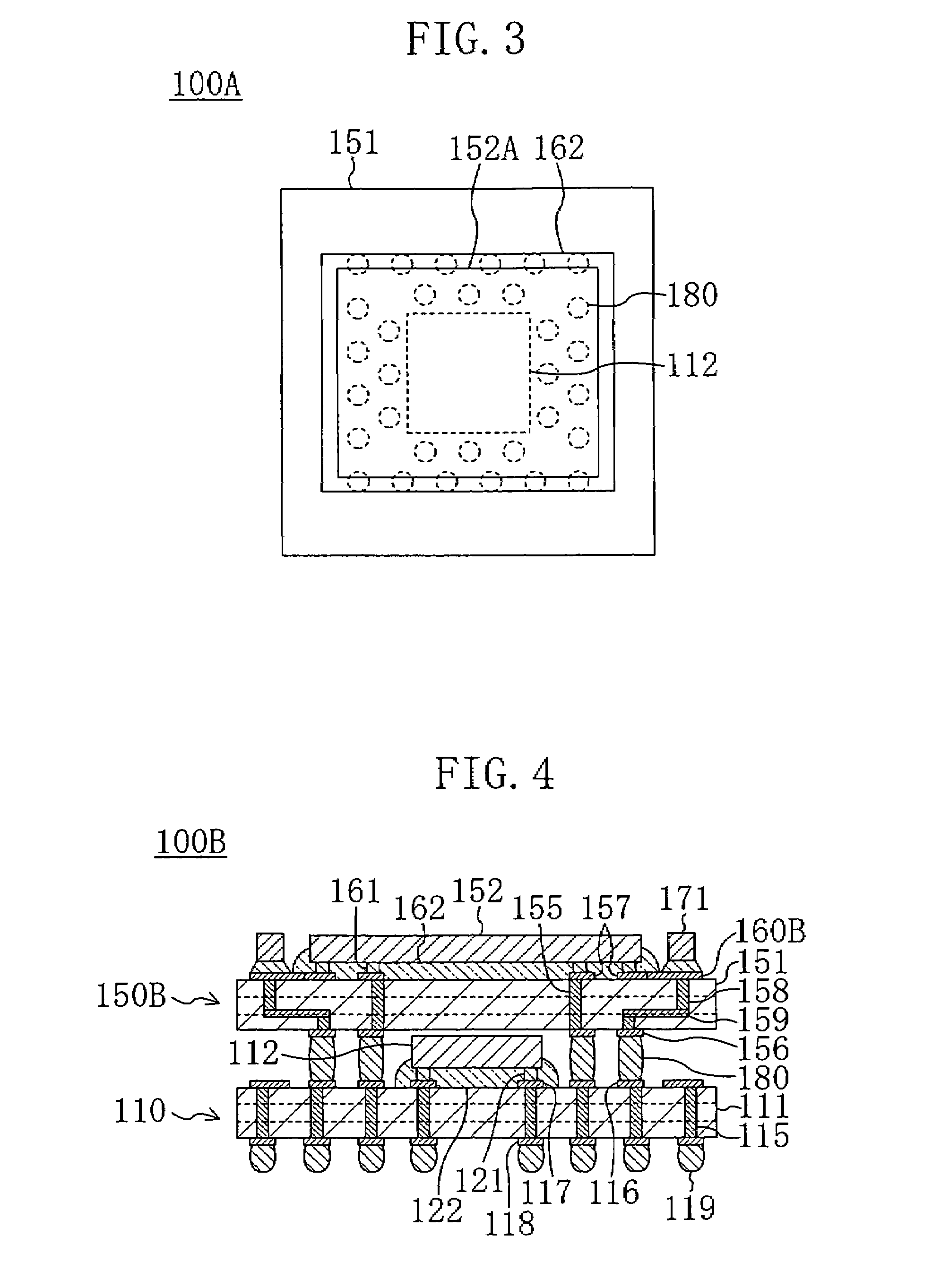 Stacked semiconductor module
