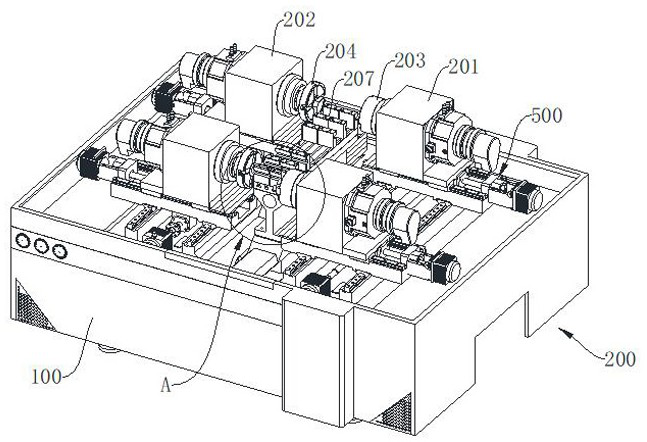 A combined machine tool and working method