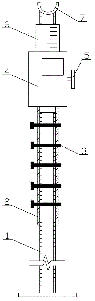 Hydraulic controllable reinforced concrete structure bottom form vertical support system and its construction method